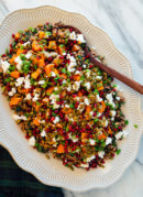 Roasted Butternut Squash, Pomegranate and Wild Rice "Stuffing"