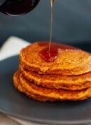 Pumpkin Oat Pancakes