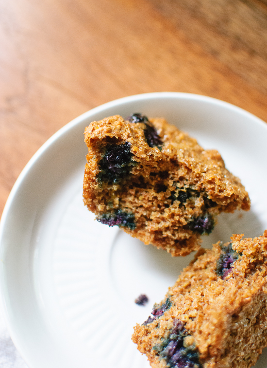 Healthy, honey-sweetened bran muffins - cookieandkate.com