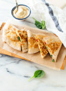 Hummus Quesadillas!