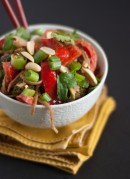 Peanut Soba Noodle Bowl
