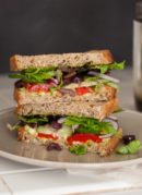 Simple Greek Avocado Sandwich