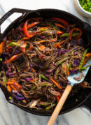 Veggie Teriyaki Stir-Fry with Noodles