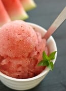 Watermelon Mint Sorbet